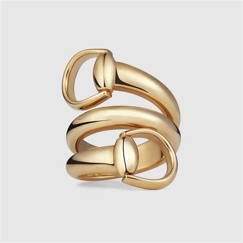 gucci horsebit ring silver|Gucci jewelry horsebit collection.